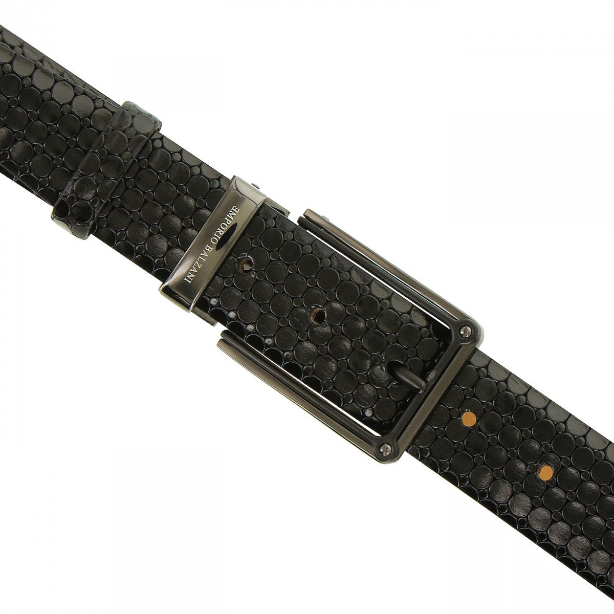 Ceinture CuirSETINO Emporio balzani T12000172-100 noir