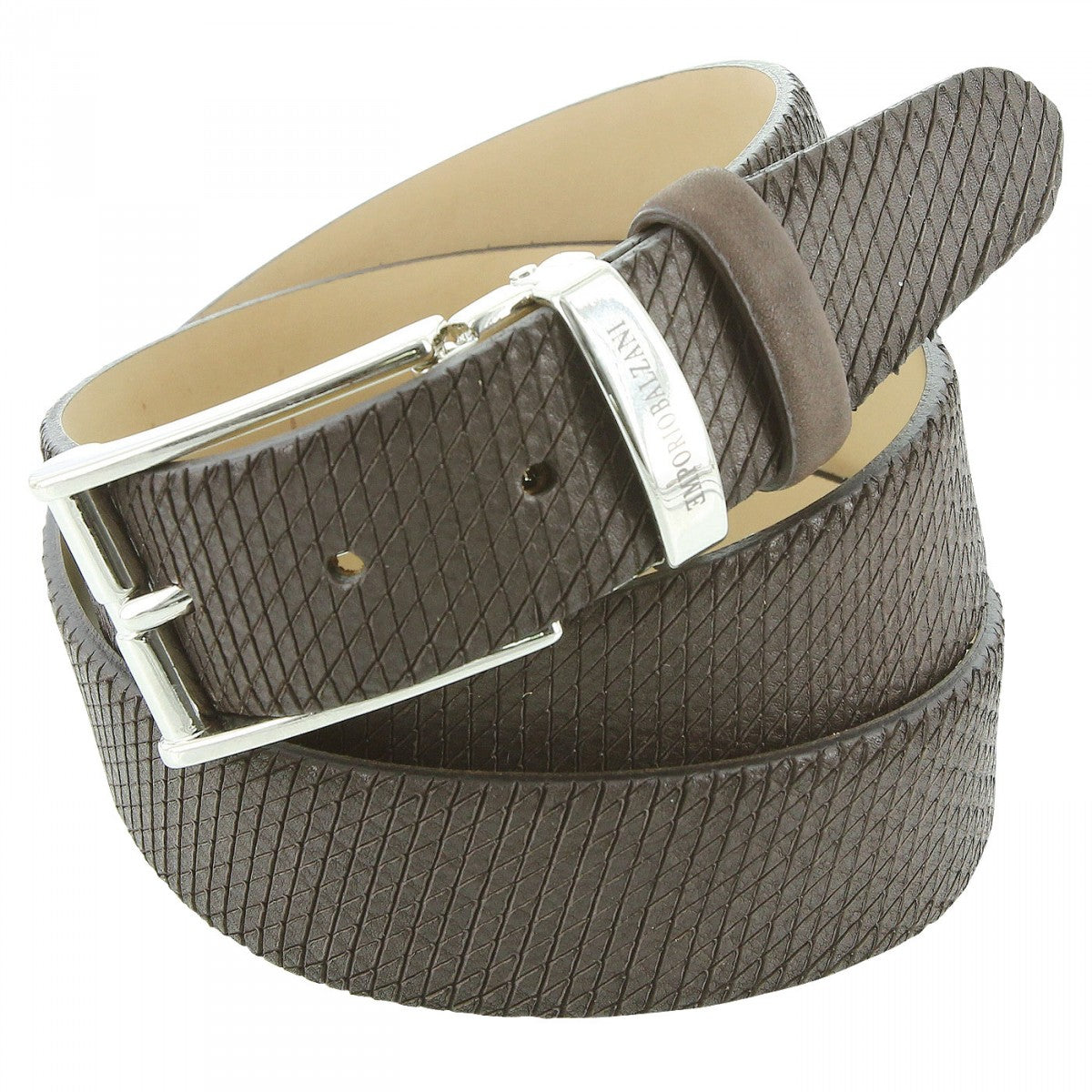 Ceinture en cuir SNAKE Emporio balzani Q12000110-200 marron