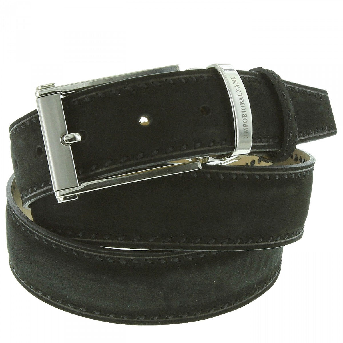 Ceinture en cuir DAIM Emporio balzani Q12058128-100 noir