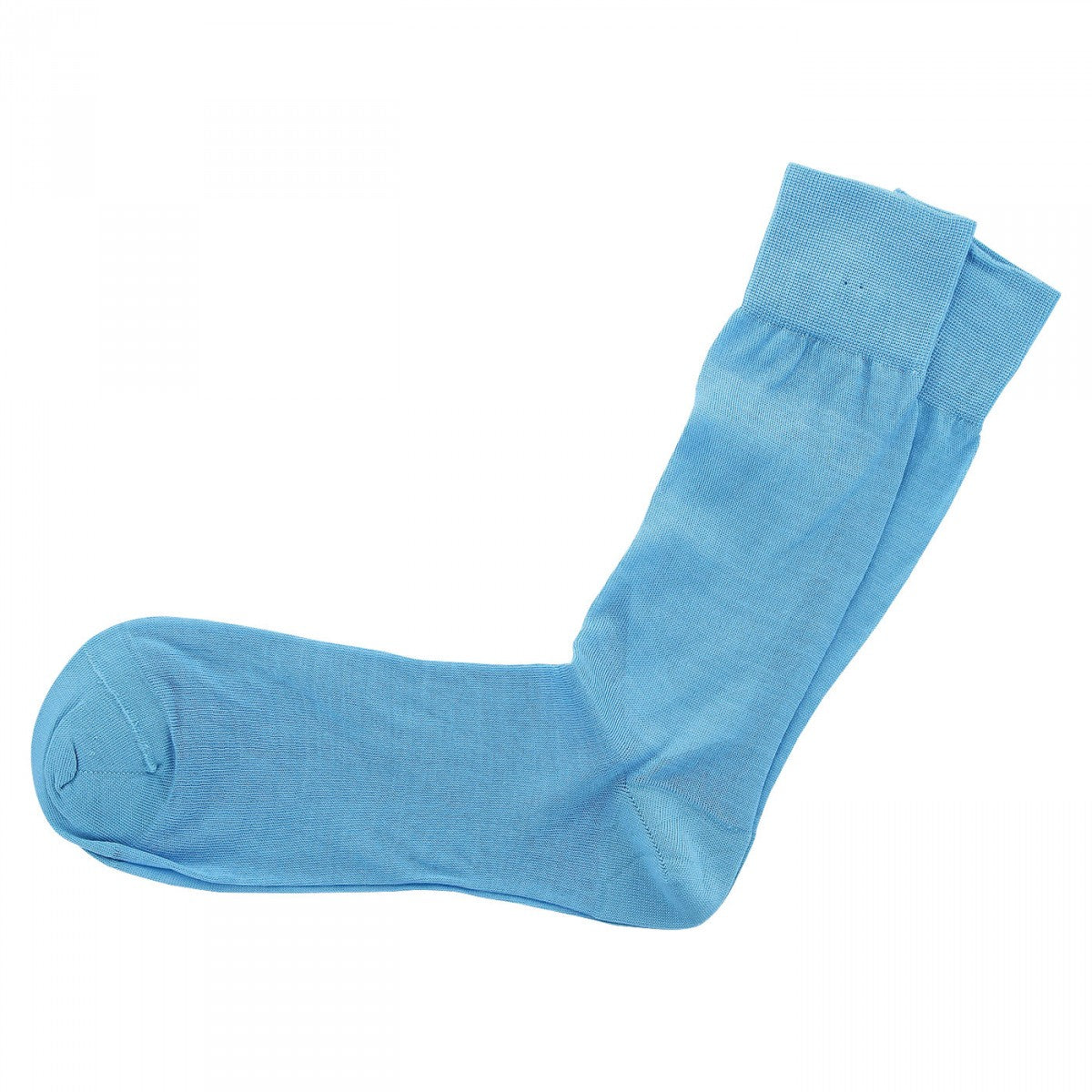 Chaussettes FIL D'ECOSSE Emporio balzani FIL-BLUE bleu