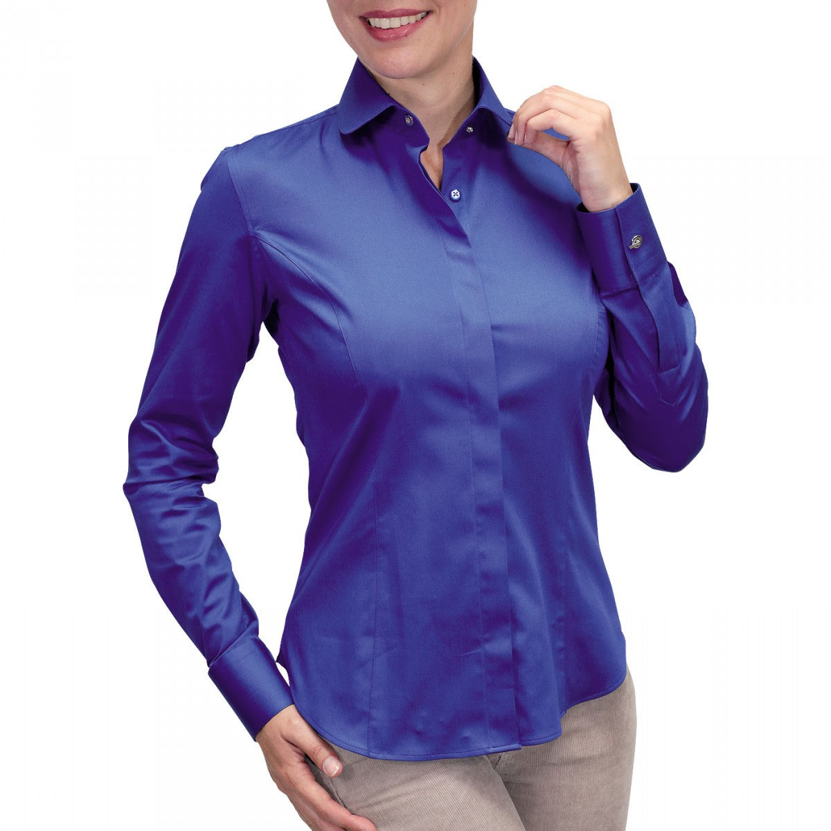 Chemise bouton metalNEW WEAVE Andrew Mc Allister JF12AM5 bleu