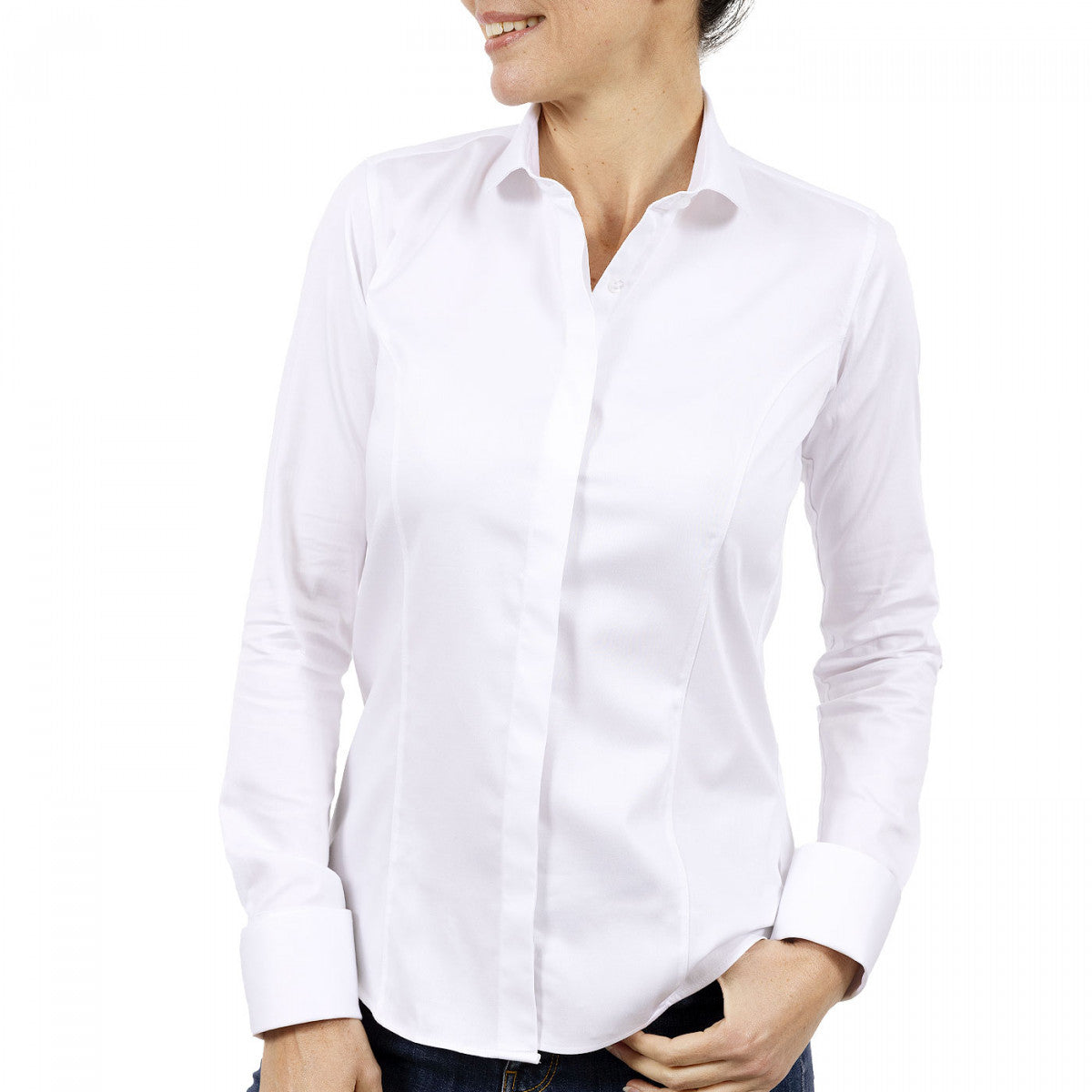 Chemise femme mode cloclo-abf5am1 blanc