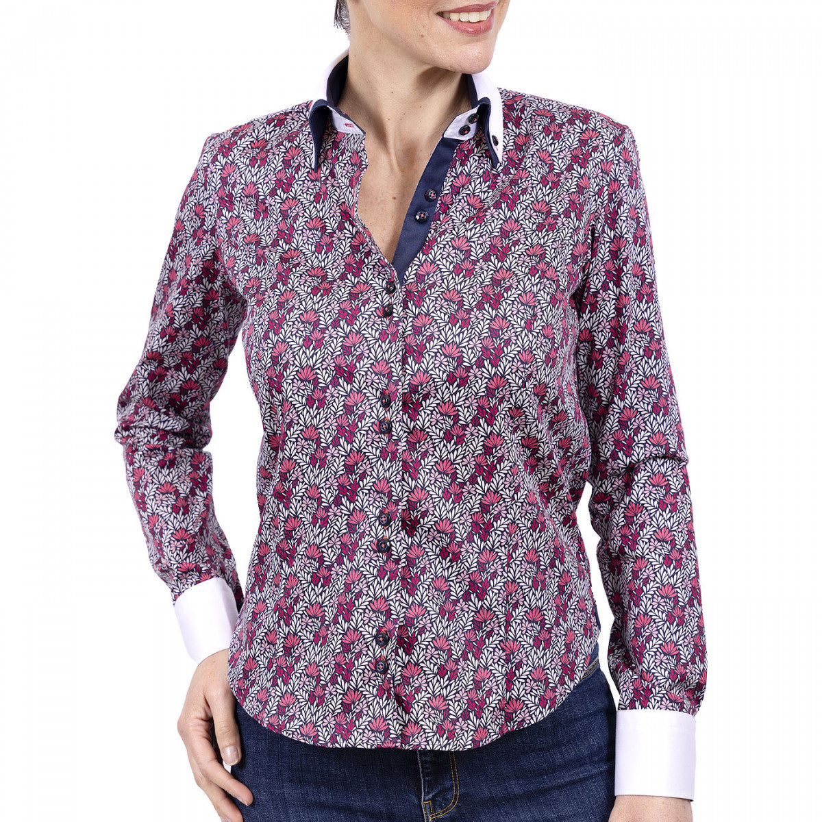 Chemise femme mode foglia adf2am1 multicolore
