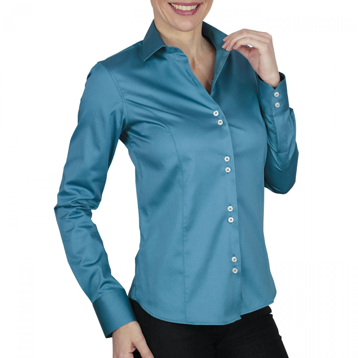 Chemise mode bleu