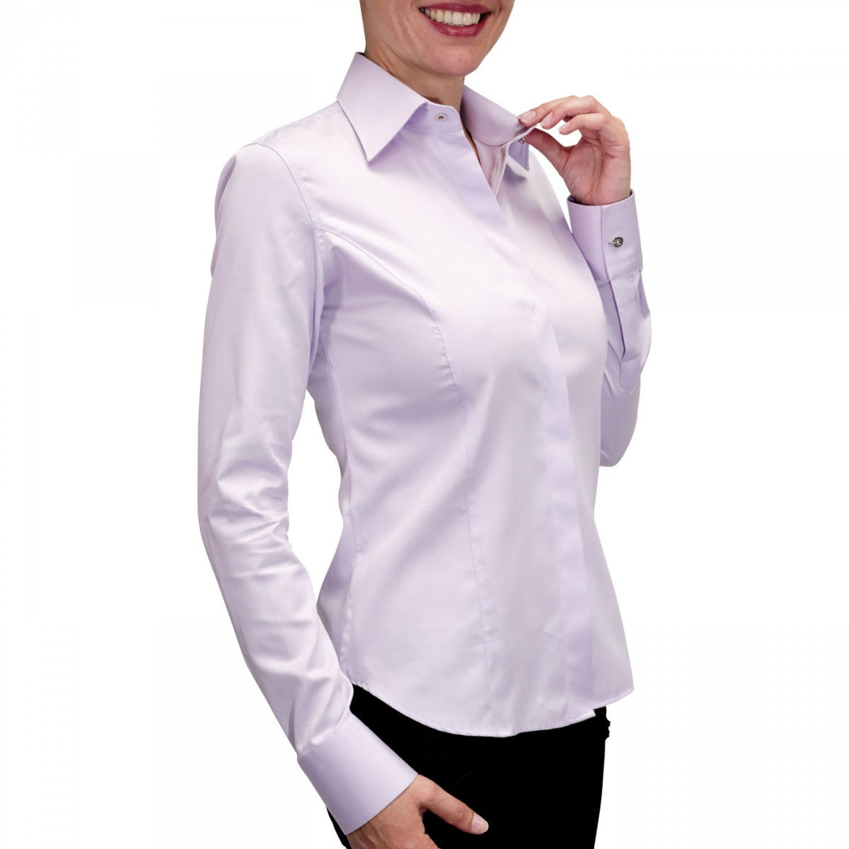 Chemise MousquetaireNEW STYL Andrew Mc Allister JF3AM2 parme