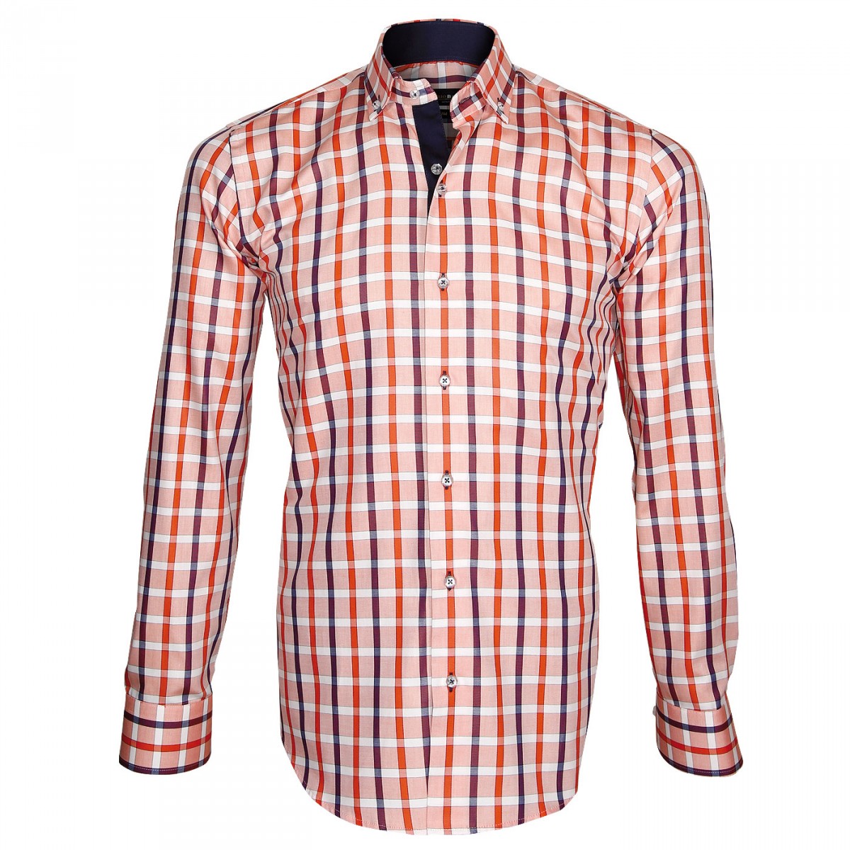 Chemise oxford AREZZO Emporio balzani E12EB3 orange