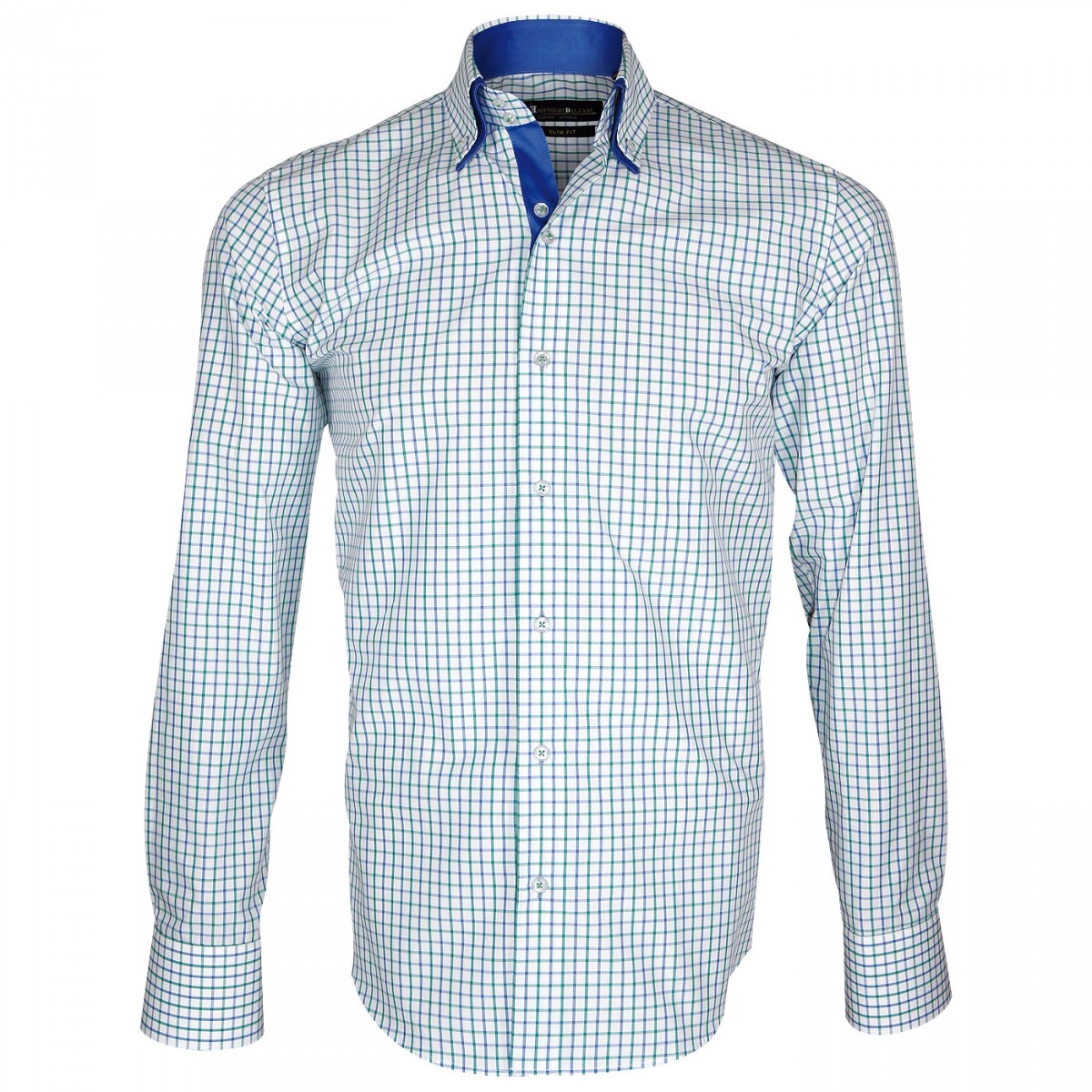 Chemise à Courdière DONIZZO Emporio balzani Q5EB1 bleu