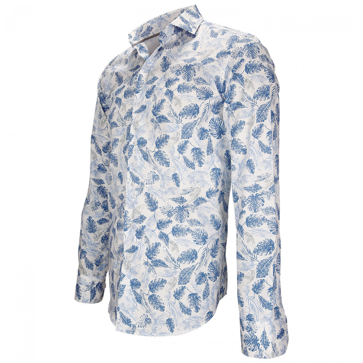 Chemise à motifsSAN REMO Emporio balzani FT14EB1 bleu