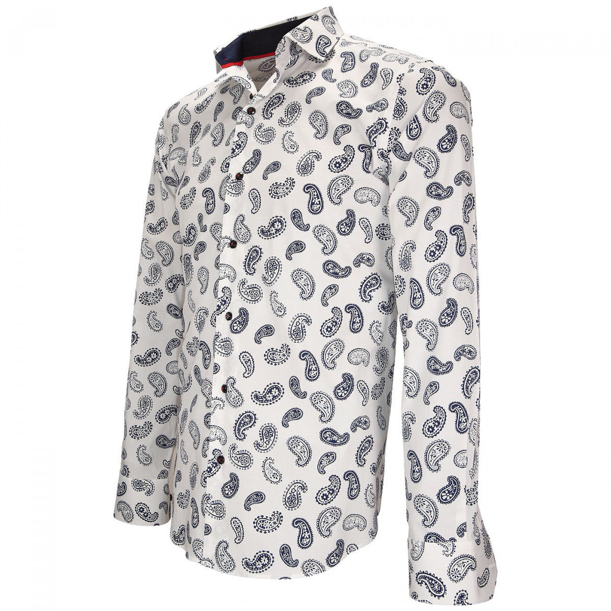 Chemise à motifsSAN SEVERO Emporio balzani FT13EB1 blanc