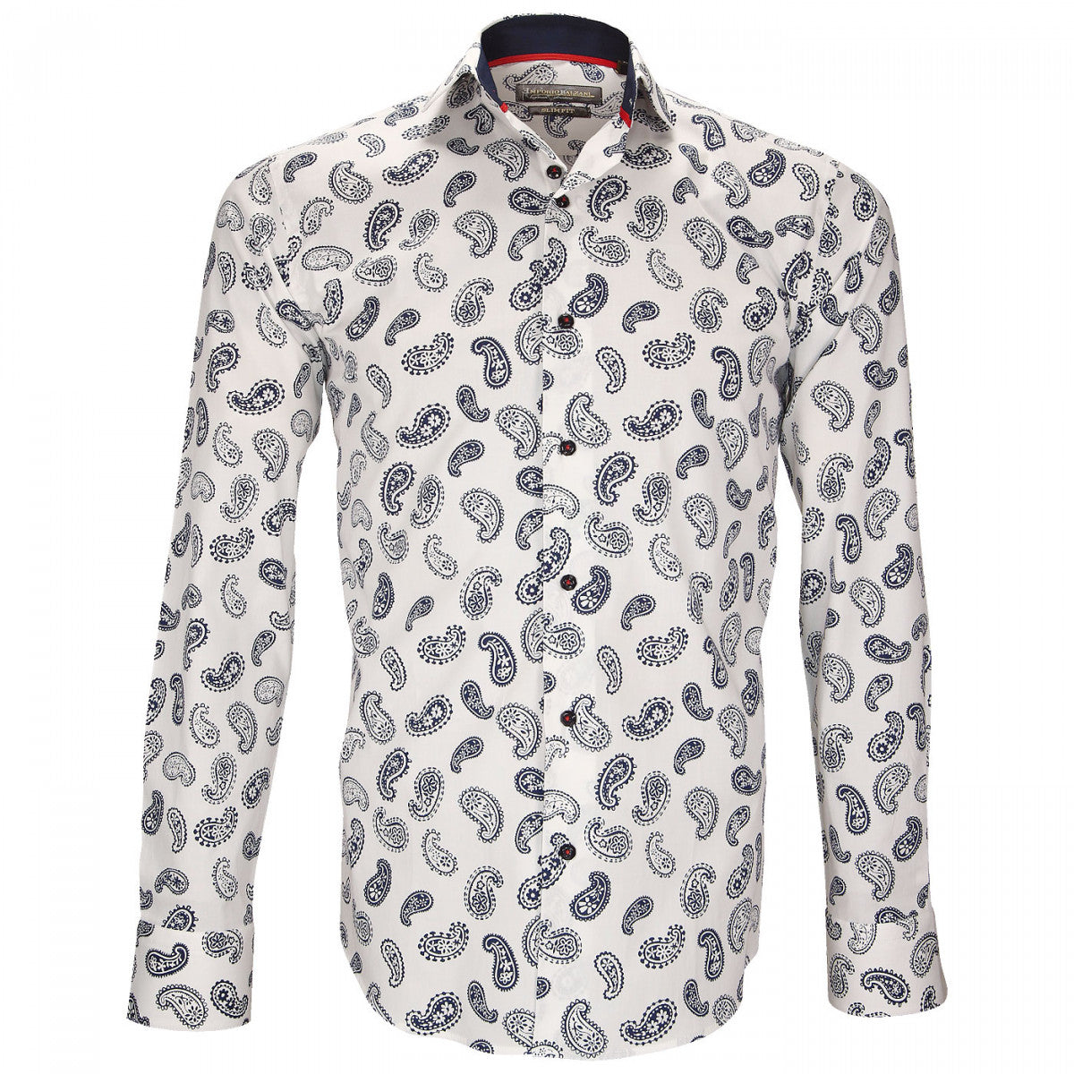 Chemise à motifsSAN SEVERO Emporio balzani FT13EB1 blanc