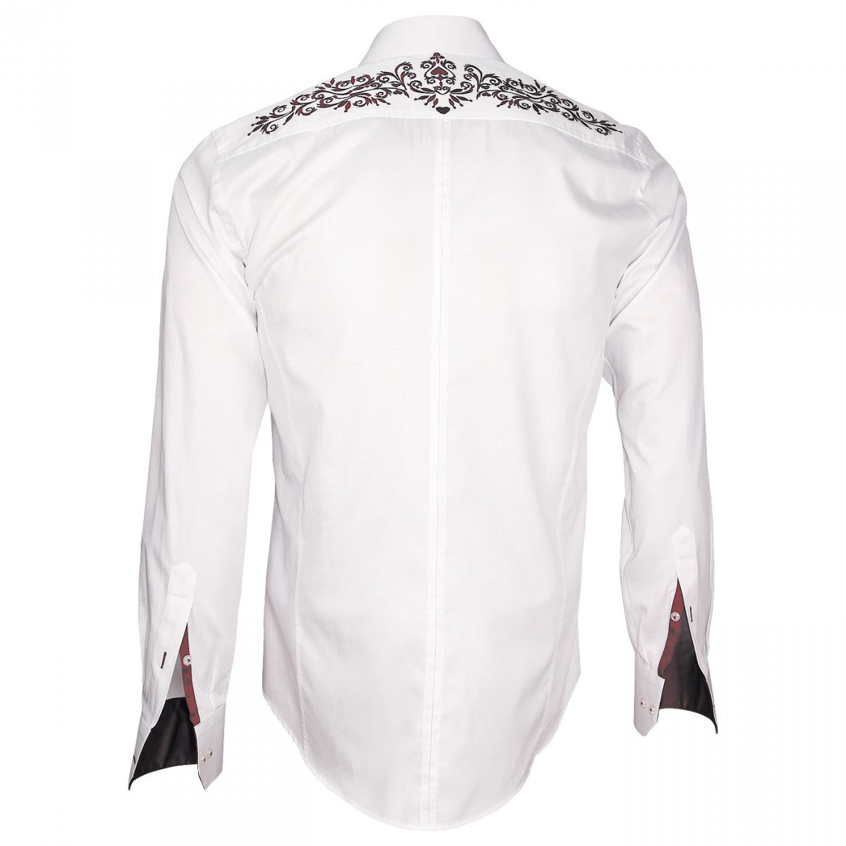 Chemise brodéeWINDSOR Andrew Mc Allister T4AM1 blanc