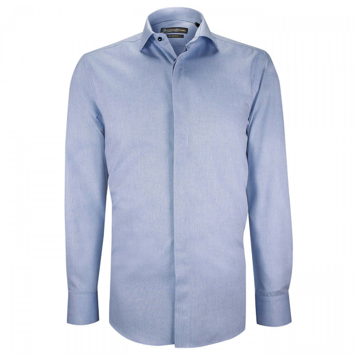 Chemise business oxford gorge cachée  CA10EB1 bleu