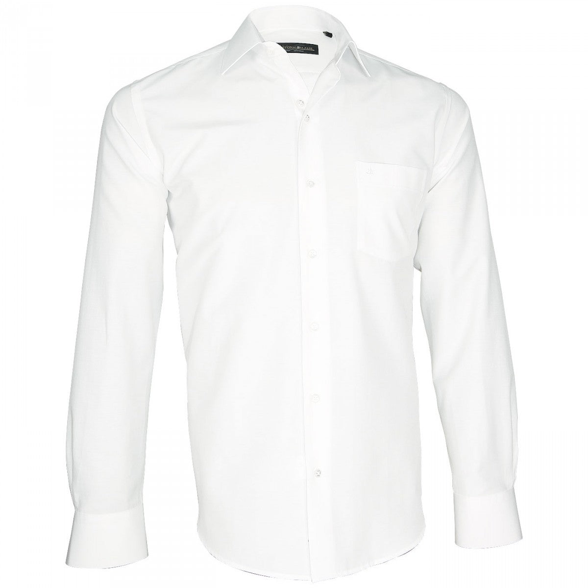 Chemise fil à filBIANCO Emporio balzani T5EB4 blanc pur