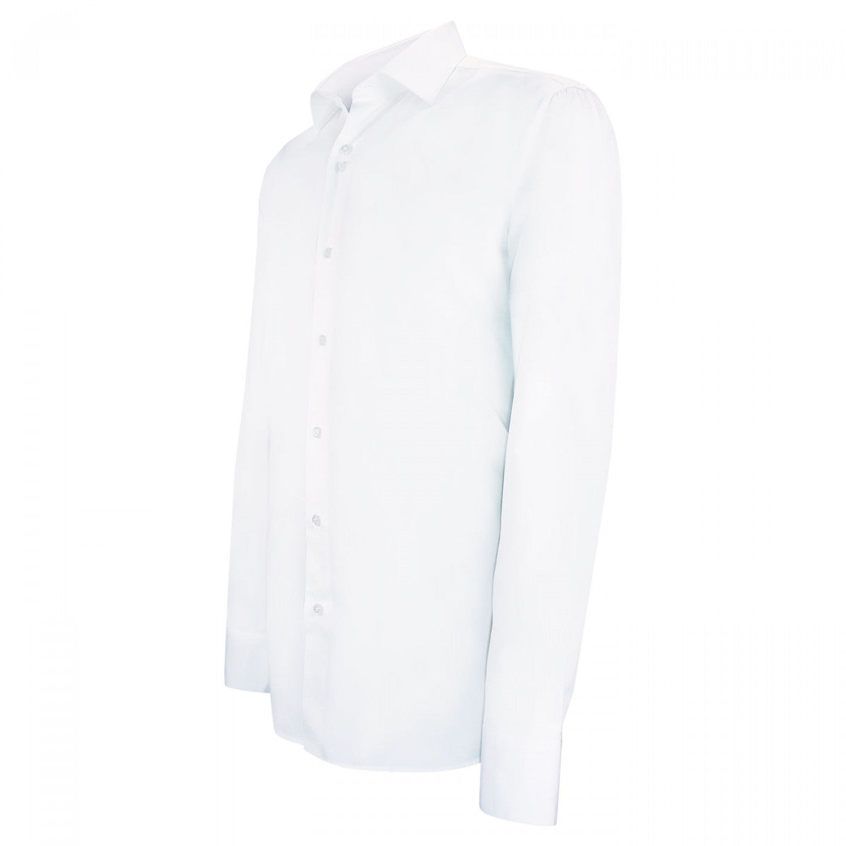Chemise classique coupe droite CLAMICA-AA7EB1 blanc polaire