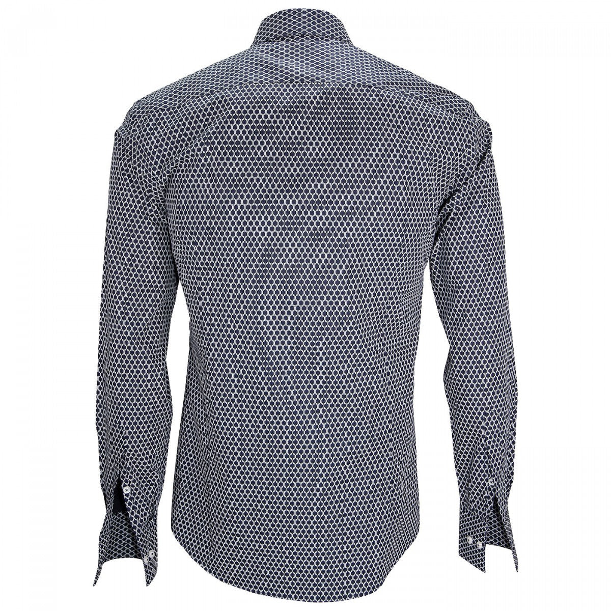 Chemise col italienGAETANO Emporio balzani ZB8EB1 bleu nuit
