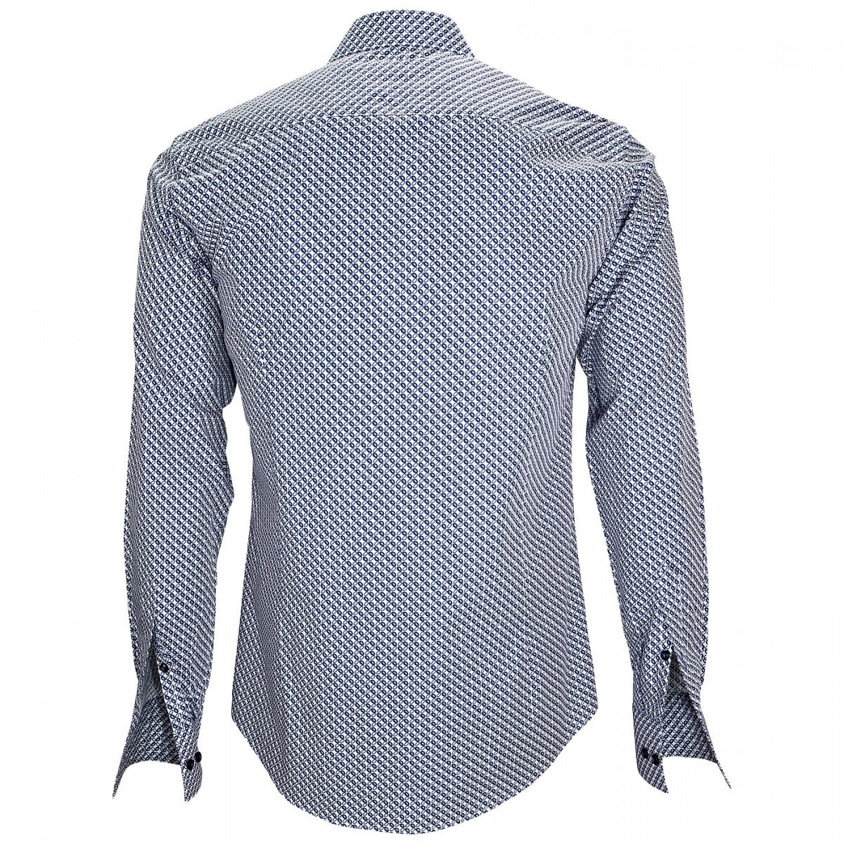 Chemise col italienGAETANO Emporio balzani ZB8EB2 bleu