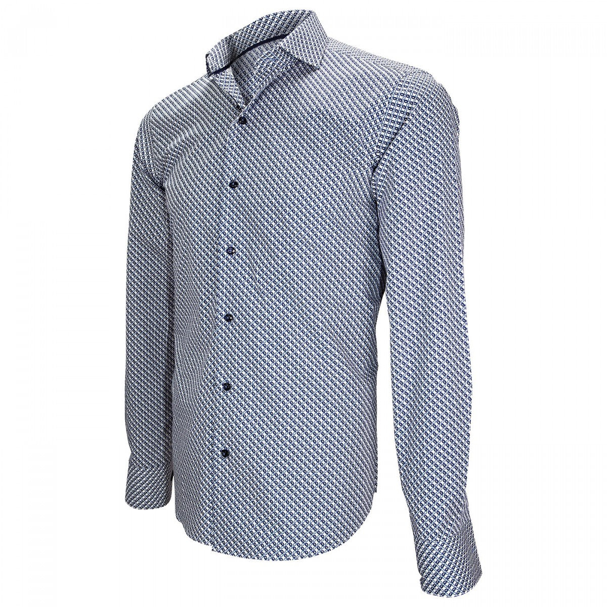 Chemise col italienGAETANO Emporio balzani ZB8EB2 bleu