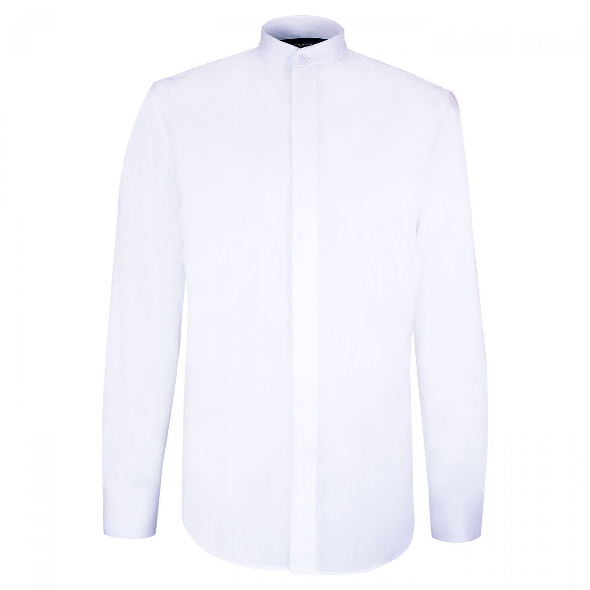 Chemise cintrée col mao MAHAUT-AA1EB1 blanc