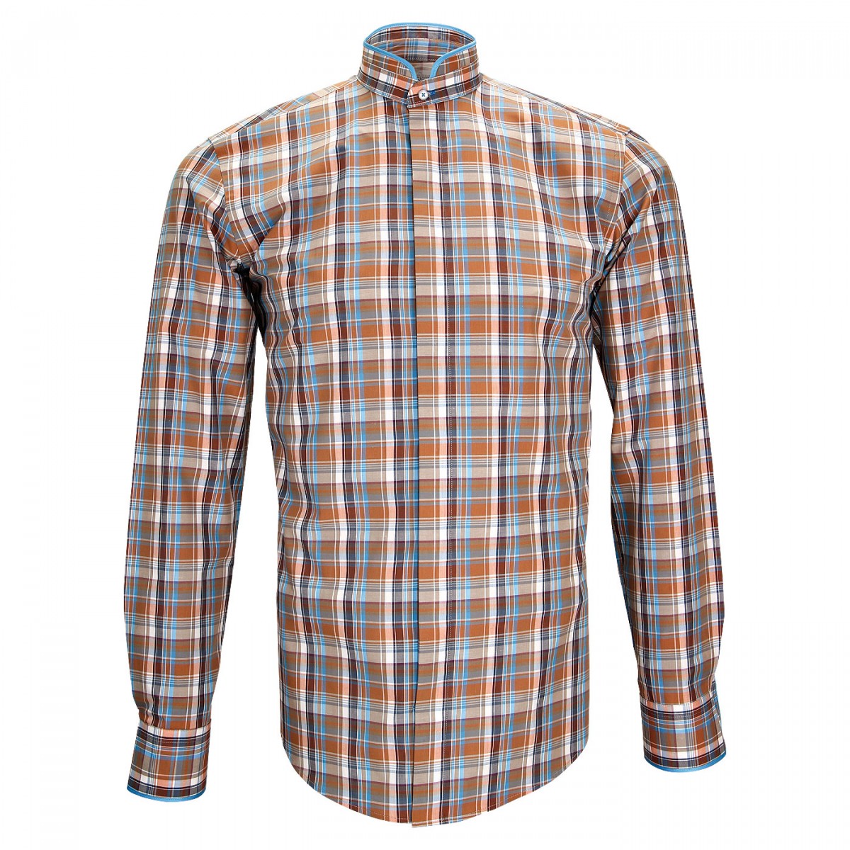 Chemise col maoWINCH Andrew Mac Allister ZB24AM3 beige