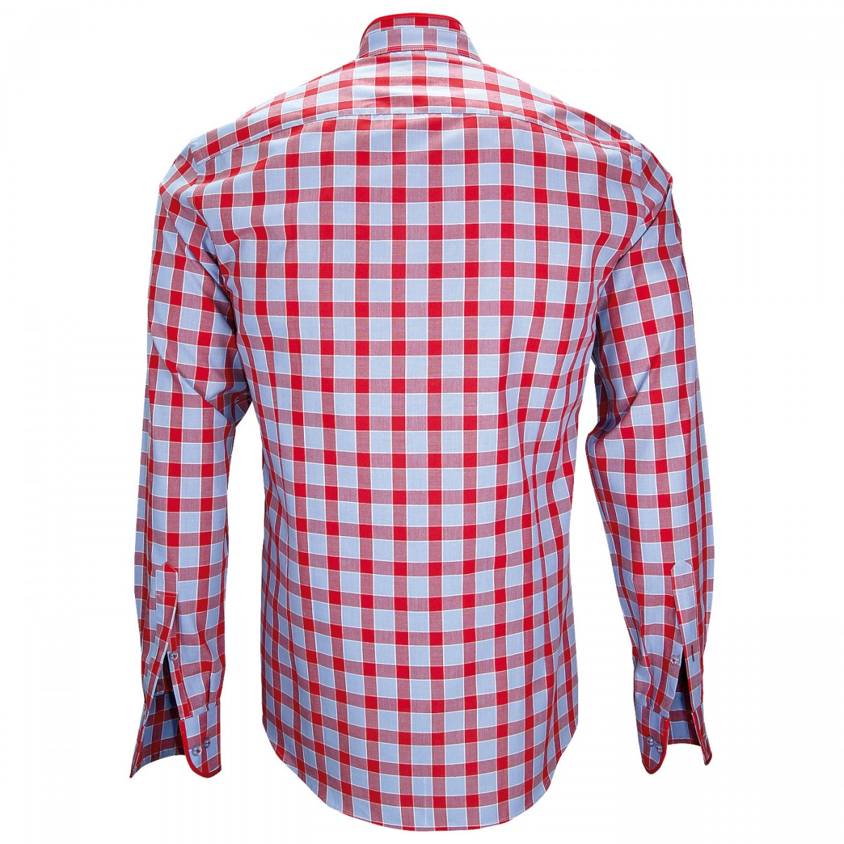 Chemise col maoWINCH Andrew Mac Allister ZB24AM4 rouge