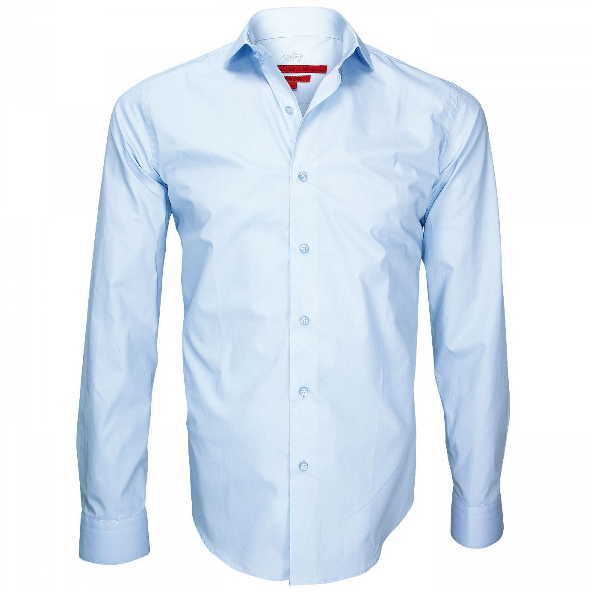 Chemise double fil 120/2LUXURY Andrew Mc Allister J4AM1 bleu