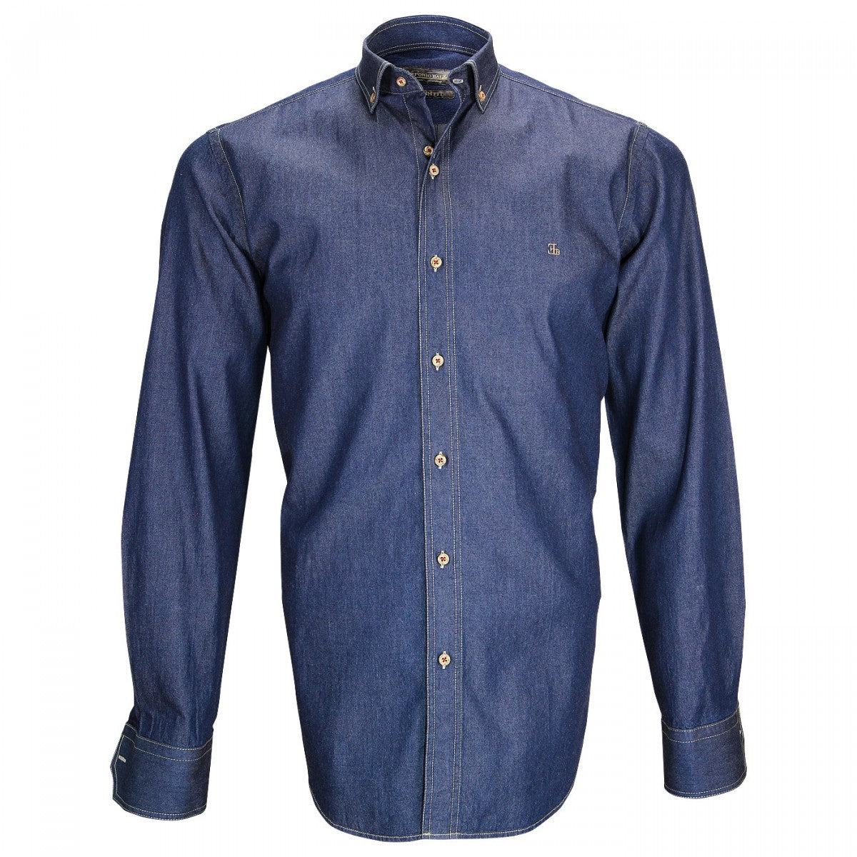 Chemise en Jeans bleu marine