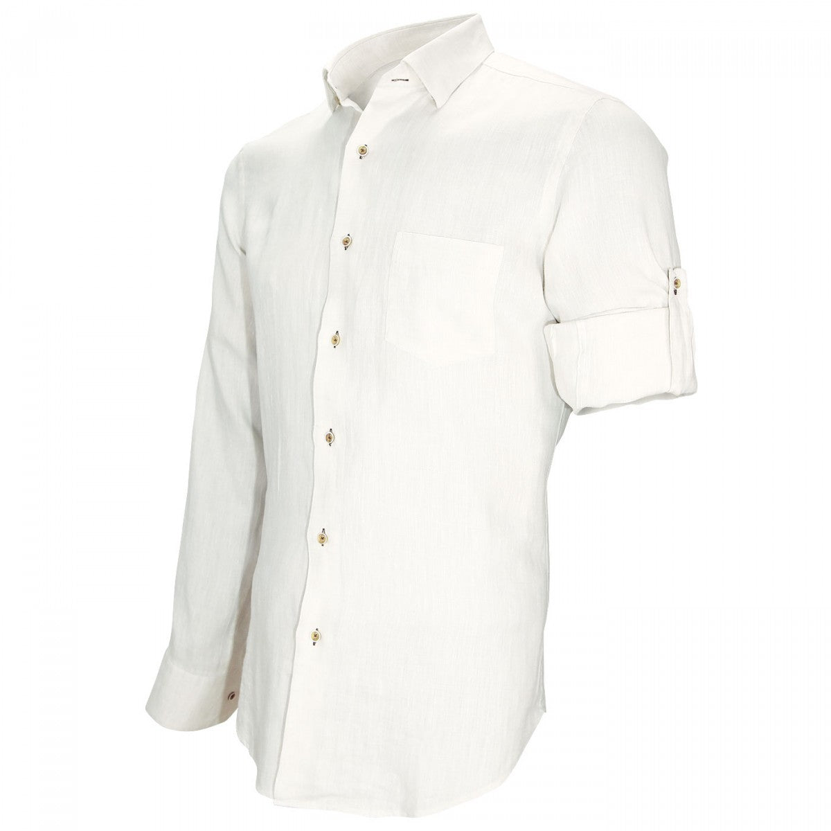 Chemise 100% linGAO Andrew Mac Allister L4AM1 beige