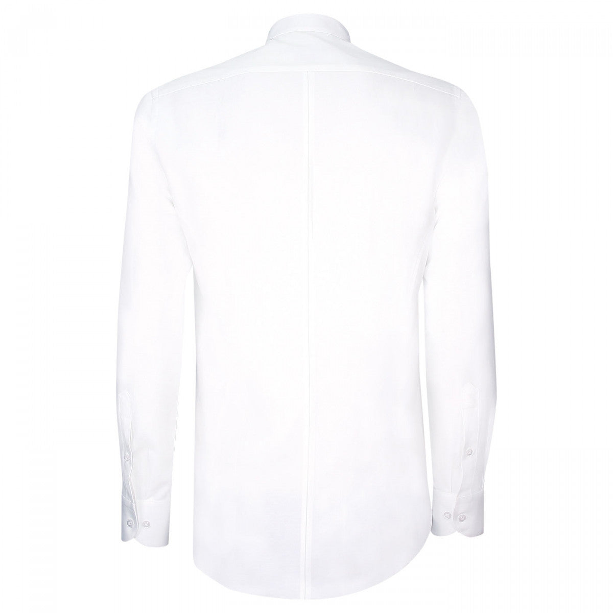 Chemise gorge cachée col mao sonny Andrew Mac Allister CA2AM2 blanc