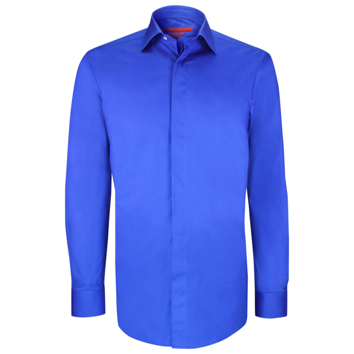 Chemise gorge cachée ryan Andrew Mac Allister CA10AM2 bleu
