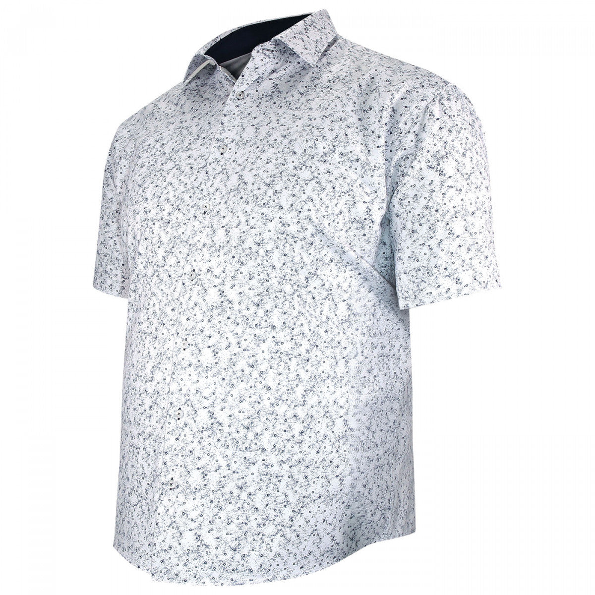 Chemisette forte taille à motifs neve-aa7dbmc1 bleu