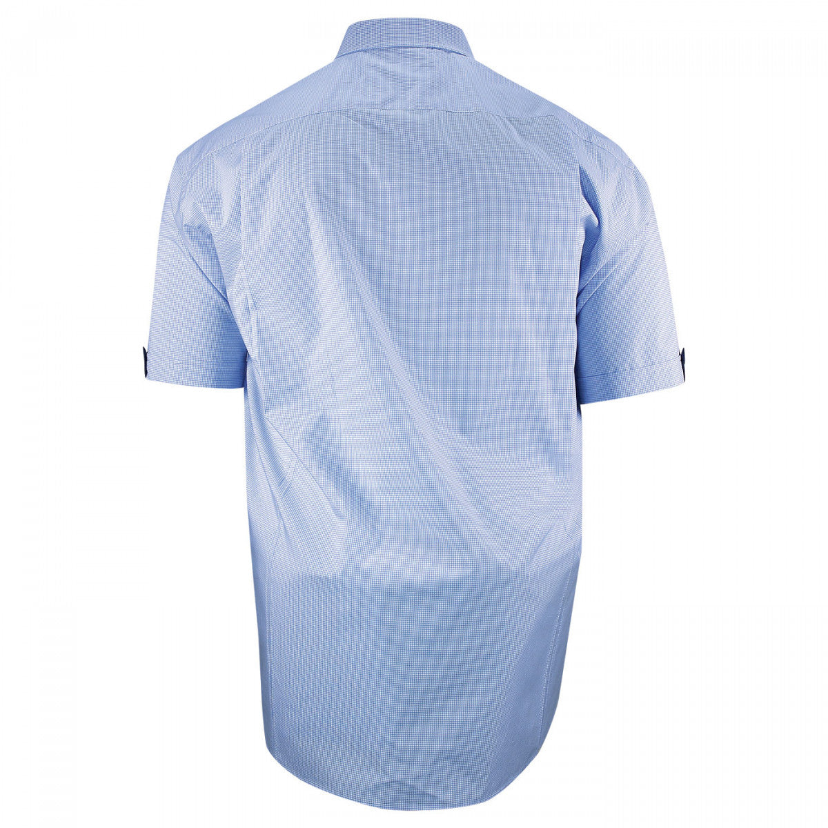 Chemisette forte taille à motifs vichy piastre-aa4dbmc2 bleu