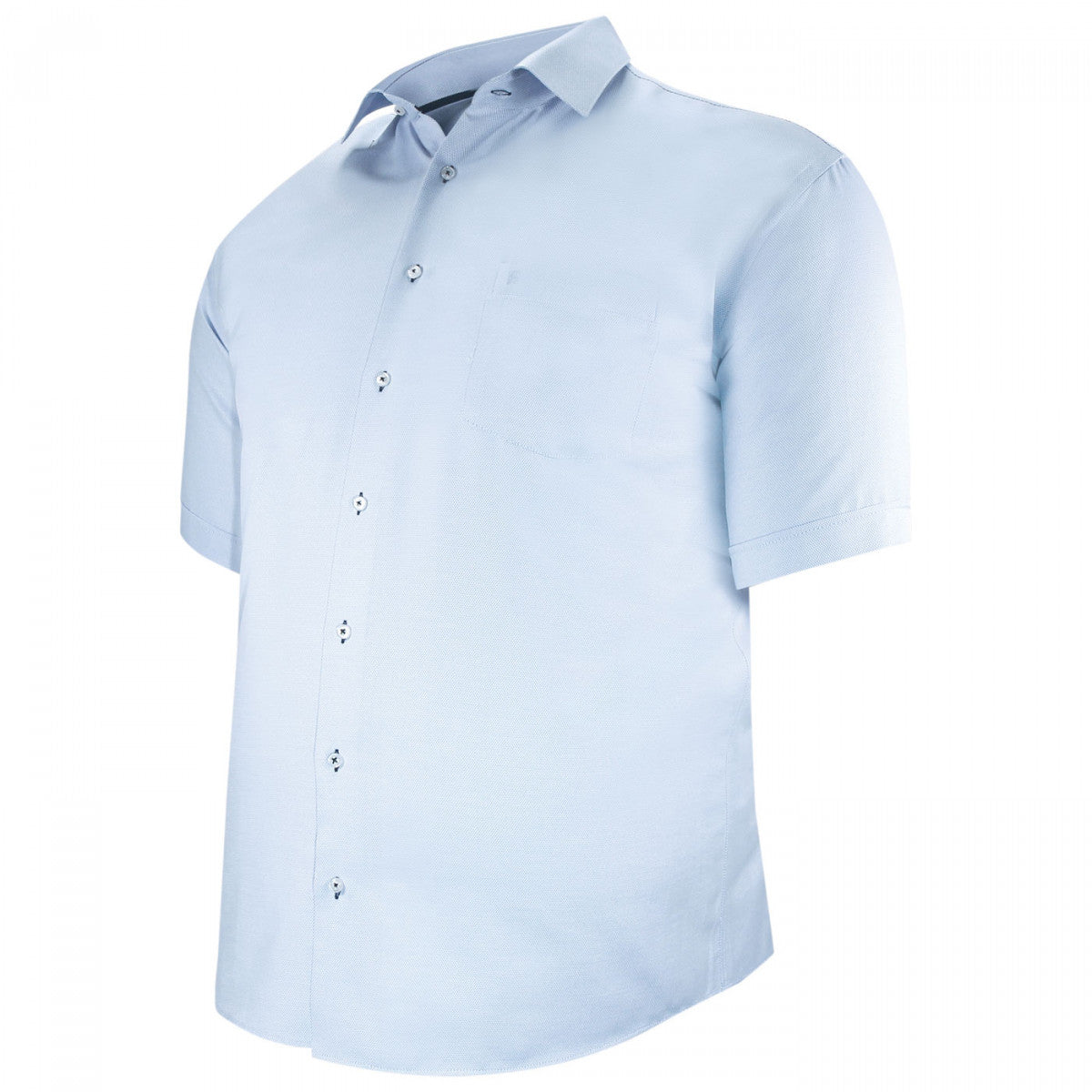 Chemisette forte taille QUOTIDIANO-AA11DBMC2 bleu ciel