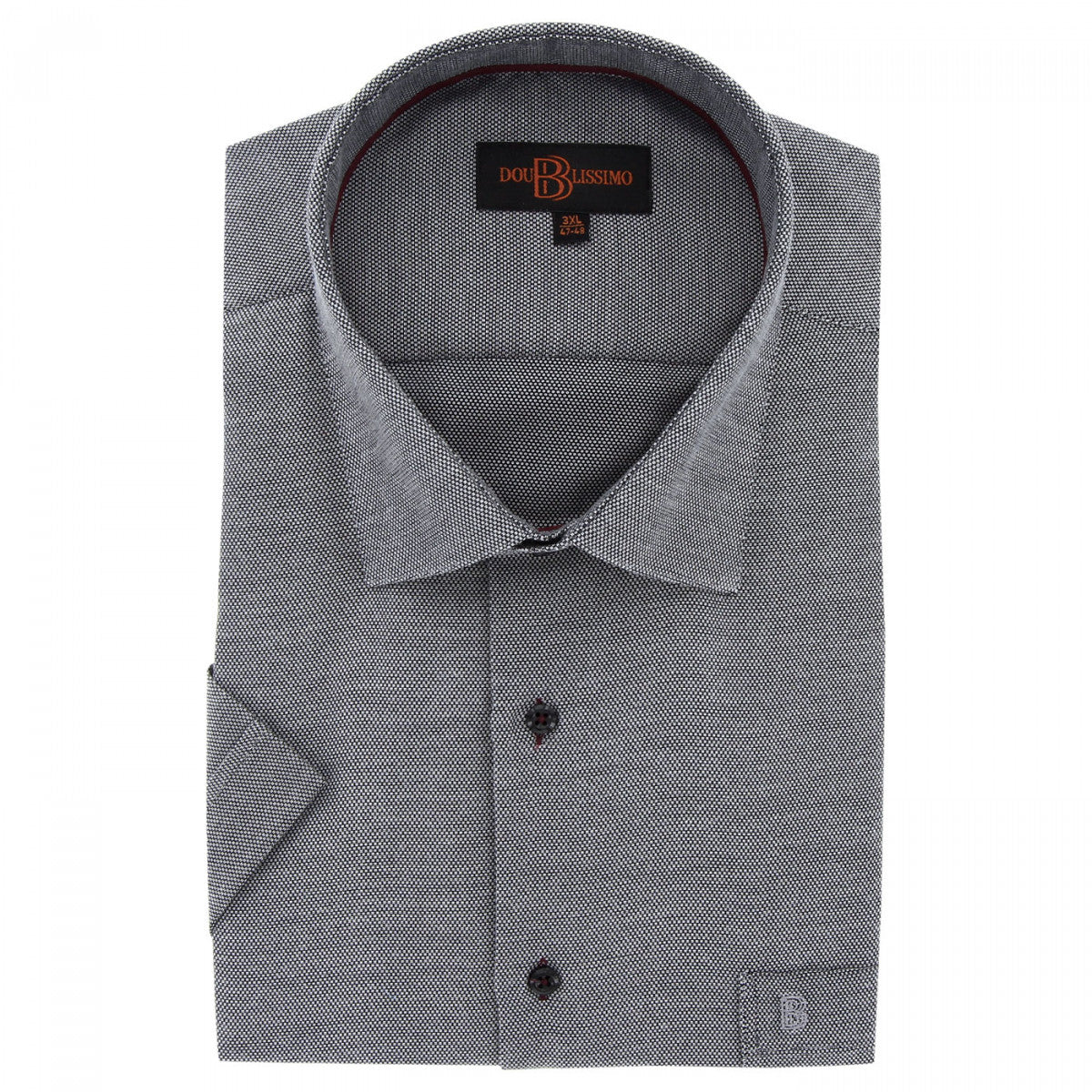 Chemisette forte taille QUOTIDIANO-AA11DBMC4 gris