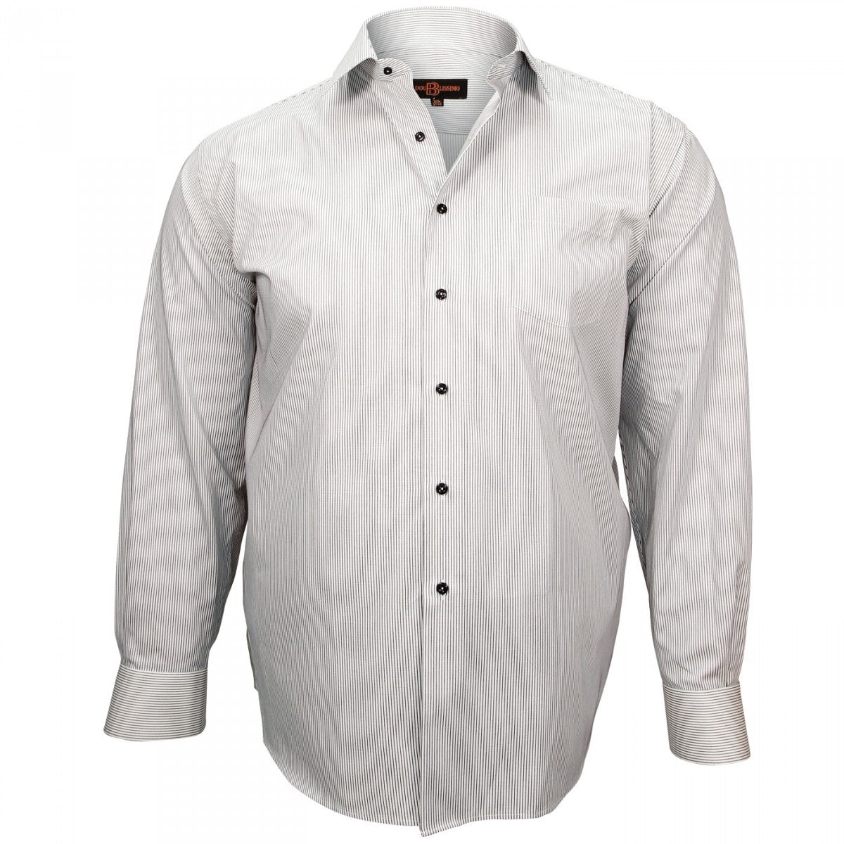Chemise classique JOHN Doublissimo GT-E5DB1 blanc