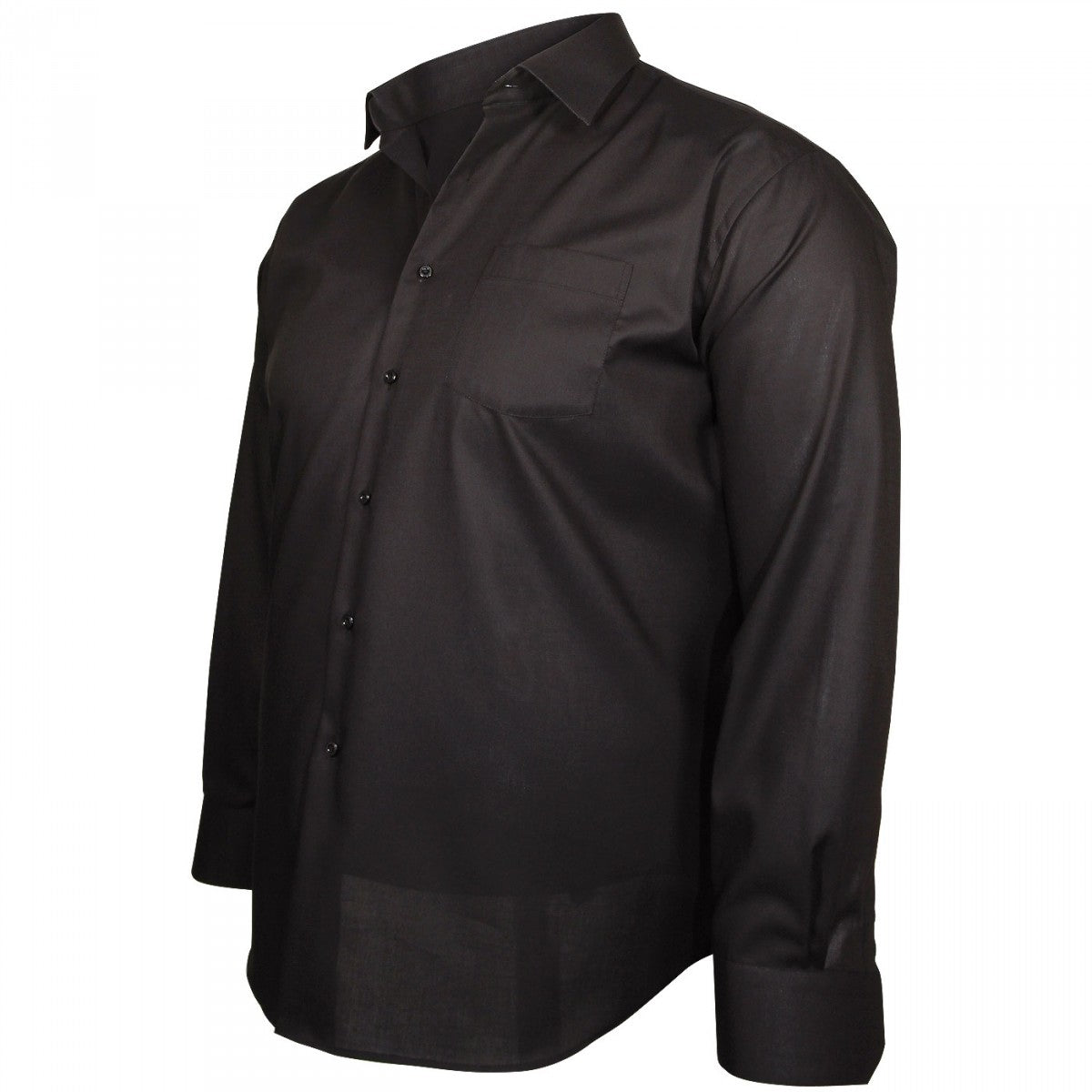 Chemise fil à fil JOHN Doublissimo GT-E5DB2 noir