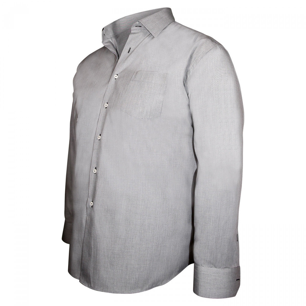 Chemise classique SMART Doublissimo GT-E6DB2 gris