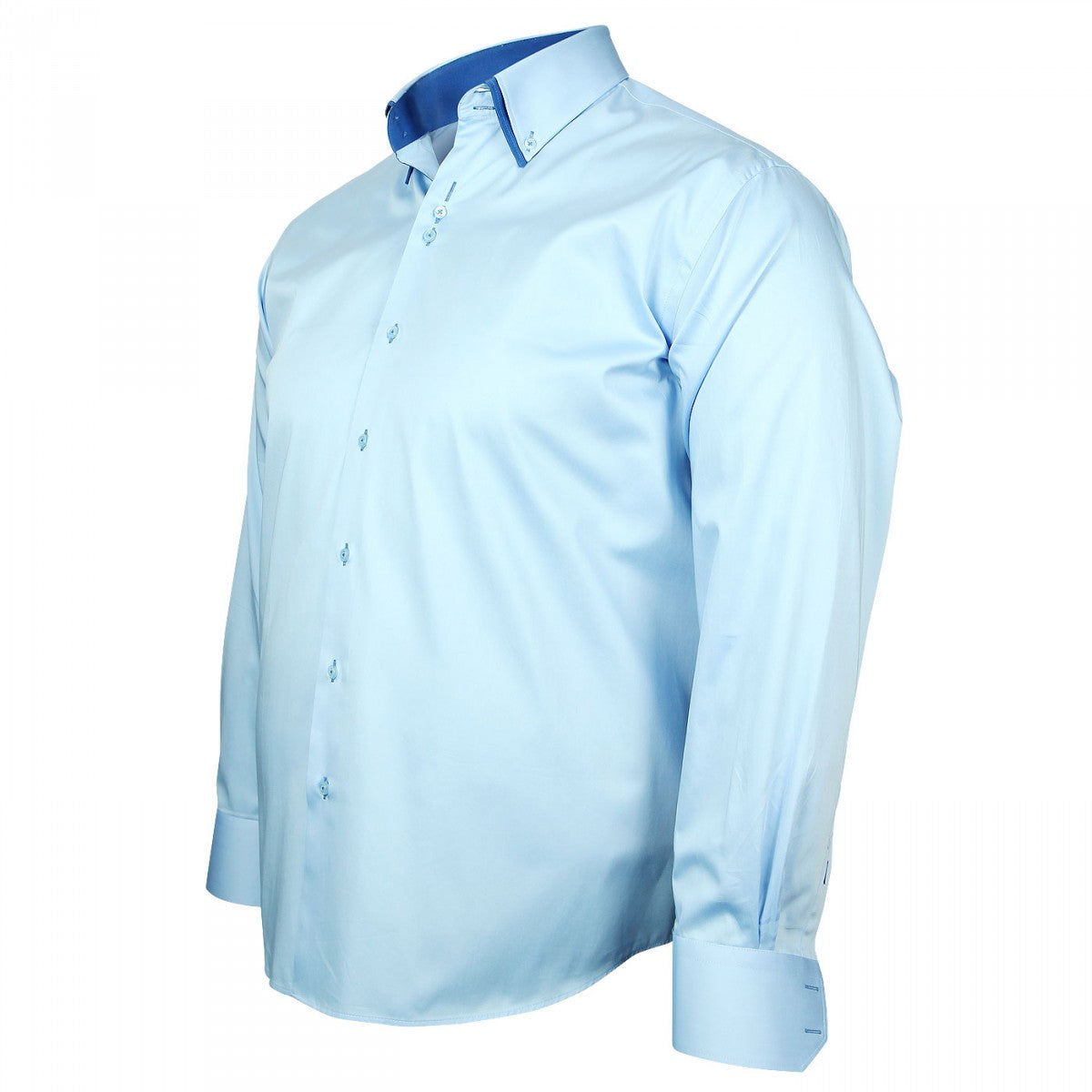 Chemise  double col BROOKS Doublissimo GT-A4DB6 bleu