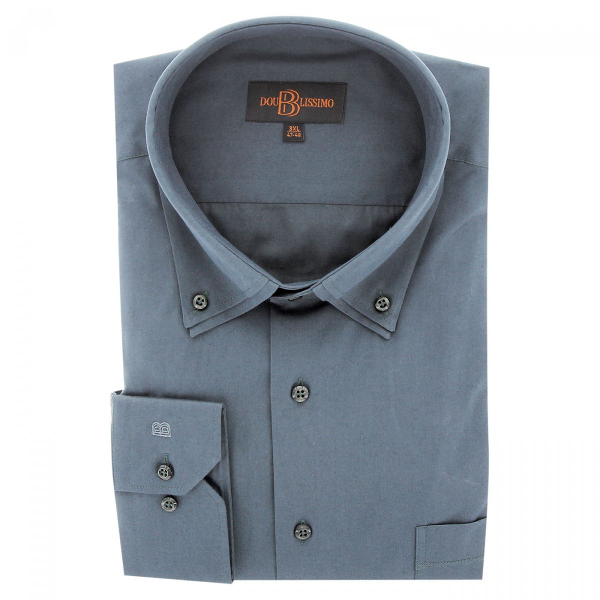 chemise repassage facile colbuni-gt-c7db3 vert gris