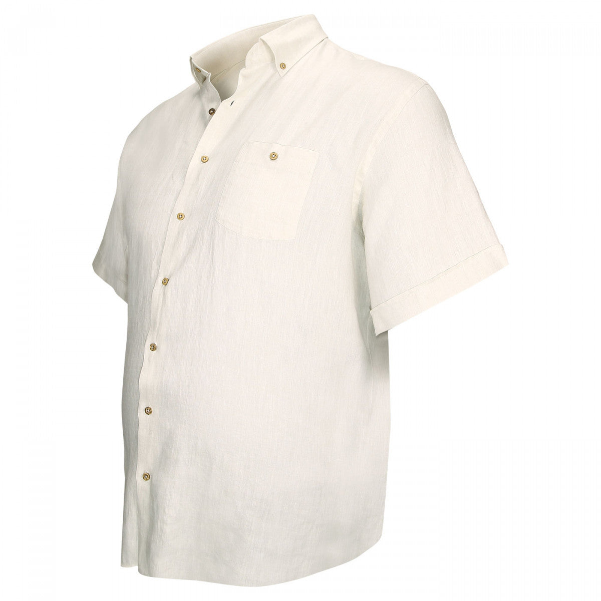 Chemisette 100% linMONTE CARLO Doublissimo GTMC-L7DB1 beige
