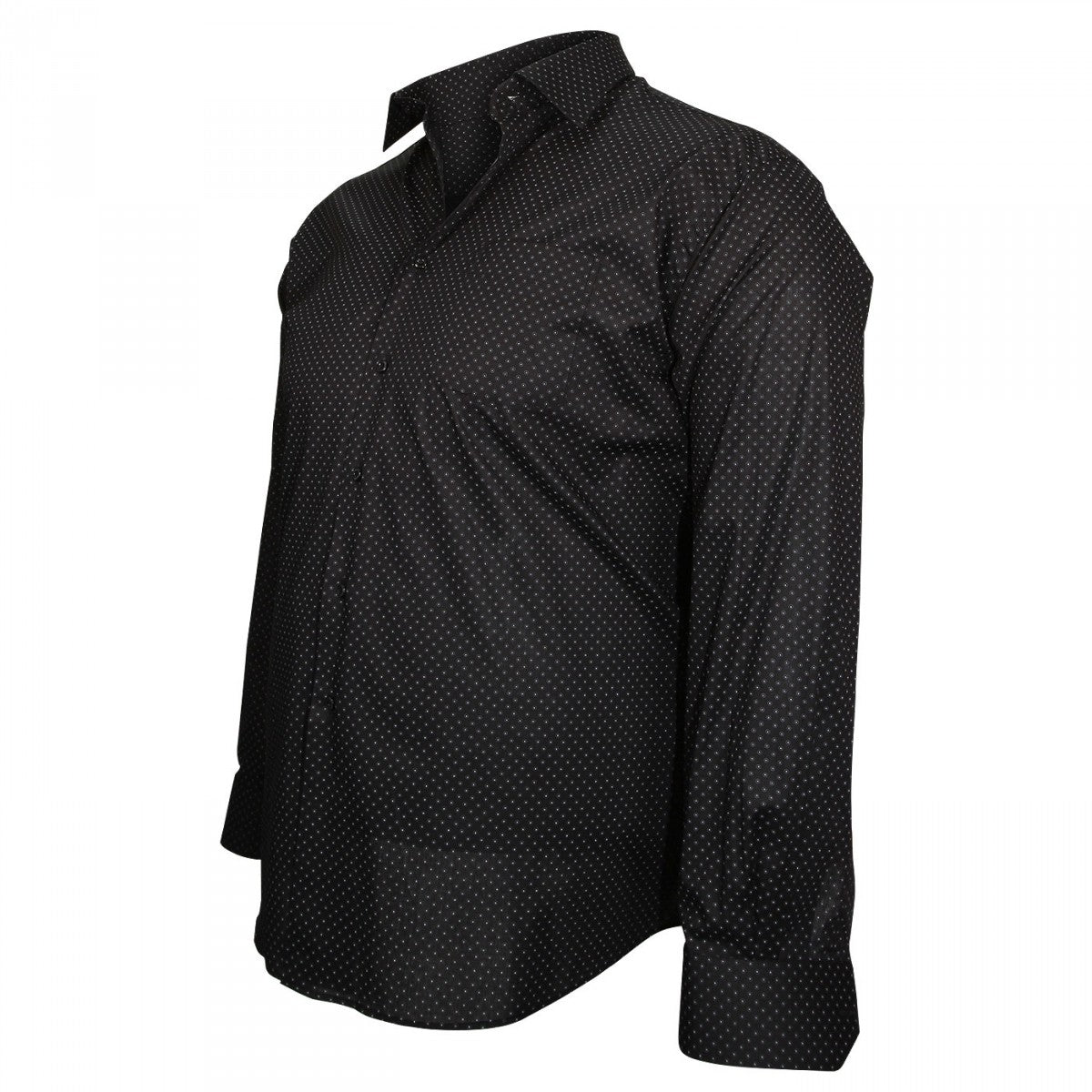 Chemise fantaisie PRINT Doublissimo GT-E3DB2 noir