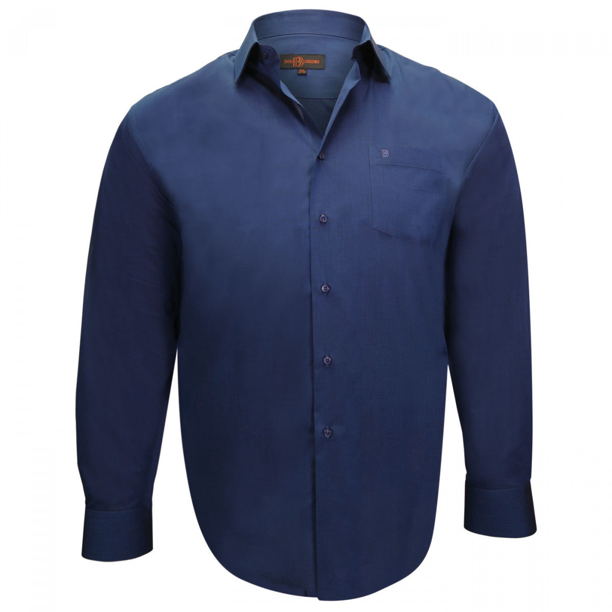 Chemise fil à filDANDY Doublissimo GT-J4DB3 bleu marine