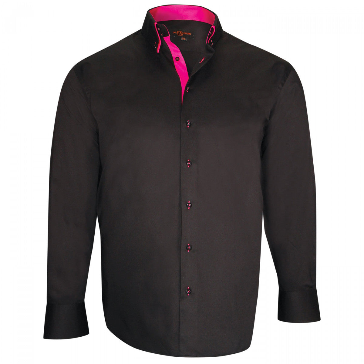 Chemise  modeFARO Doublissimo GT-YP1DB1 noir