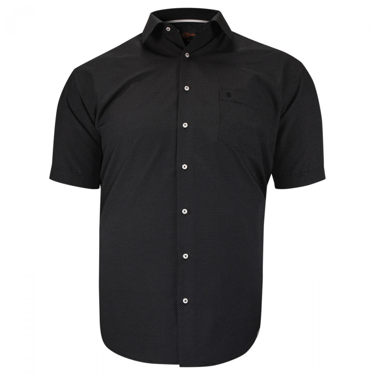 Chemisette forte taille motifs à pois NOTTE-AA9DBMC1 noir