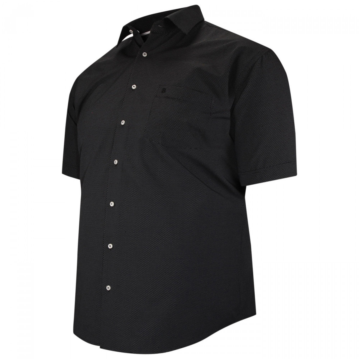Chemisette forte taille motifs à pois NOTTE-AA9DBMC1 noir