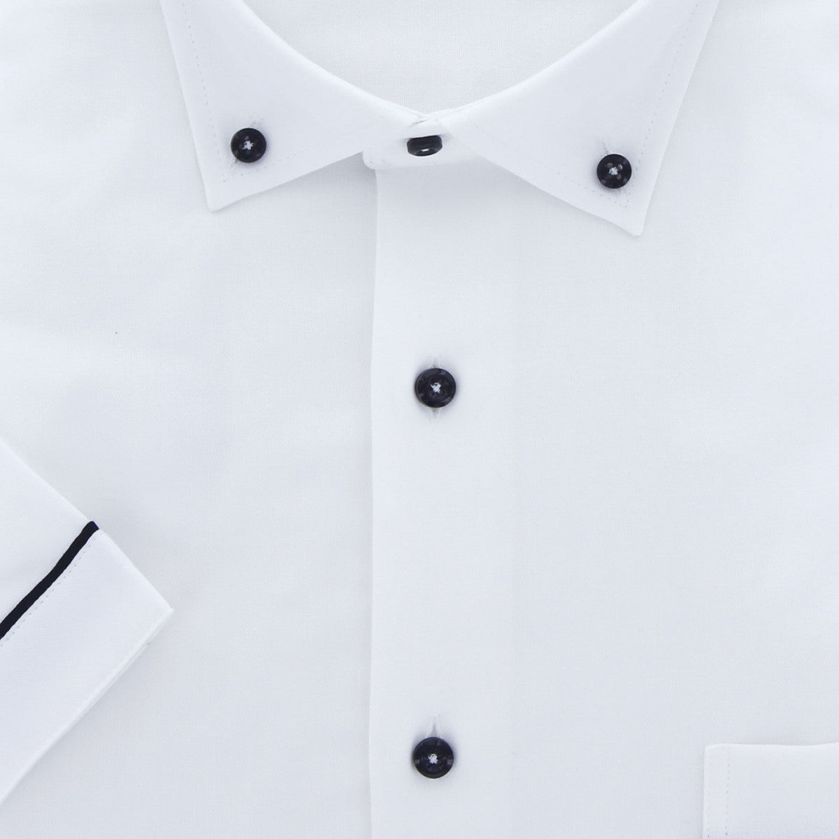 Chemisette forte taille AD3DBMC4 blanc noir
