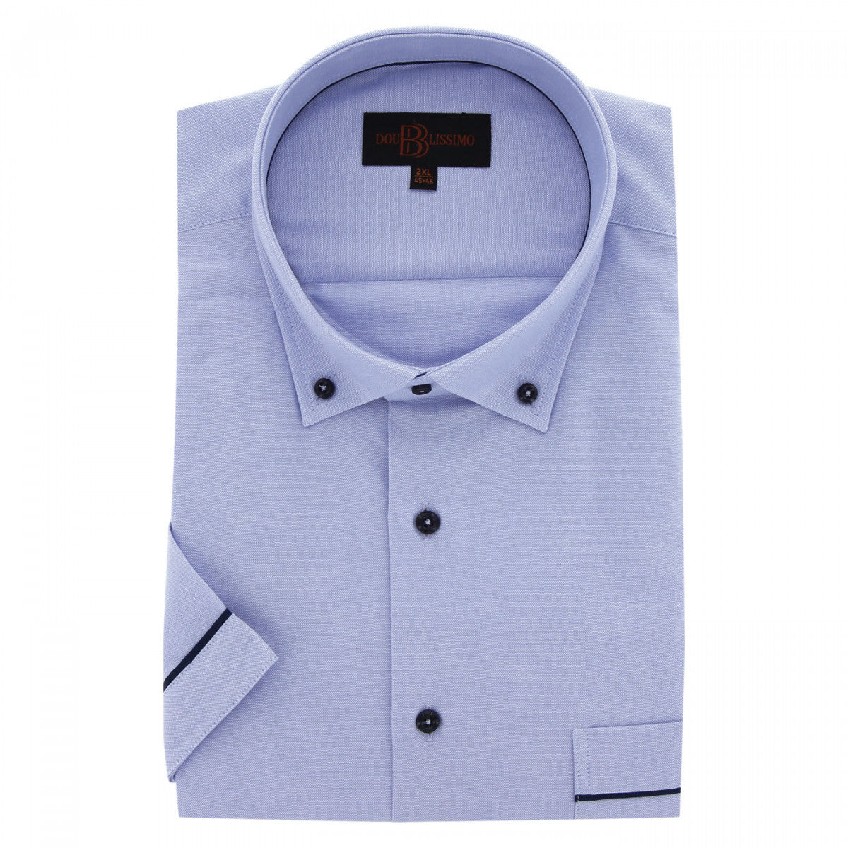Chemisette forte taille AD3DBMC2 bleu