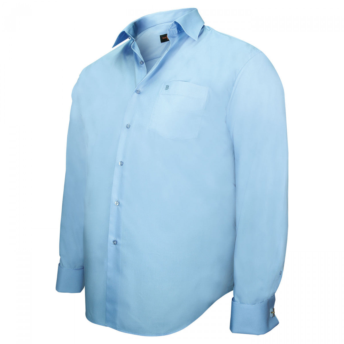 Chemise  Prémium MOUSQUETAIRE Doublissimo PERMA-DBMQ44 bleu