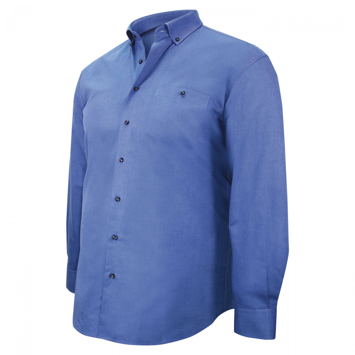 chemise repassage facile bleu indigo colbo-gt-c2db3 bleu