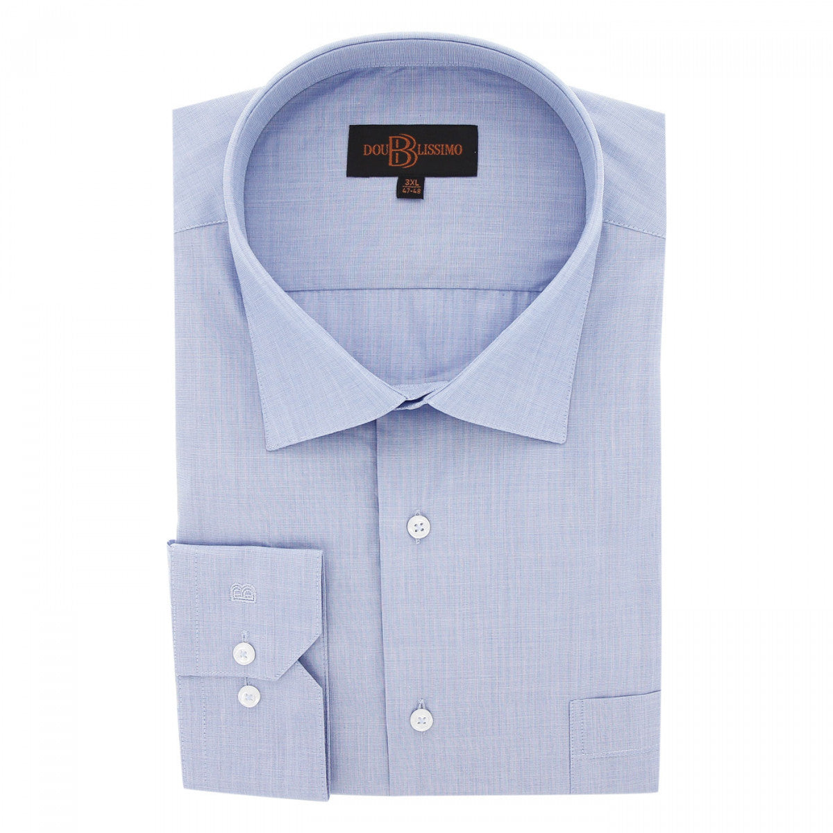 chemise repassage facile bleu fifi-gt-c3db1 bleu