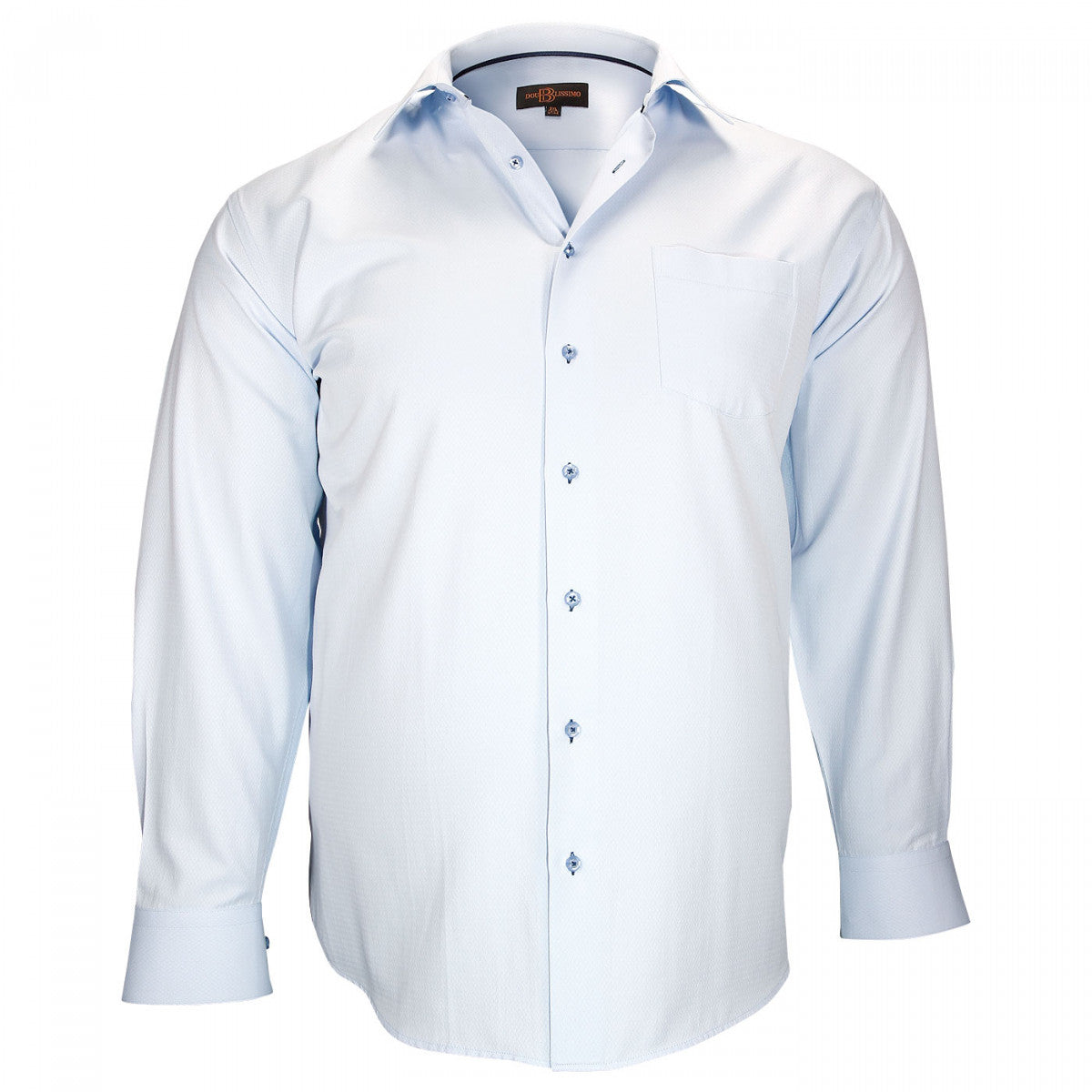 Chemise repassage facileMANCHESTER Doublissimo GT-FT8DB1 bleu